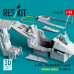 Shop A-10C "Thunderbolt II" cockpit (Detailed edition) for GWH kit (3D Printed) (1/48) Scale Plastic Models Kits. Accessories and Resin Parts. Reskit online Store