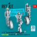 Shop A-10 "Thunderbolt II" landing gears (Early & Late) (in flight) with wheels set for Academy kit (3D Printed) (1/48) Scale Plastic Models Kits. Accessories and Resin Parts. Reskit online Store