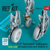 Shop A-10 "Thunderbolt II" landing gears (Early & Late) with weighted wheels set for HobbyBoss kit (Metal+3D Printed) (1/48) Scale Plastic Models Kits. Accessories and Resin Parts. Reskit online Store