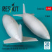 Shop 150 gallon underwing fuel tanks (F-5E/F/N, F-20, AT-3) (2 pcs) (3D Printed) (1/48) Scale Plastic Models Kits. Accessories and Resin Parts. Reskit online Store
