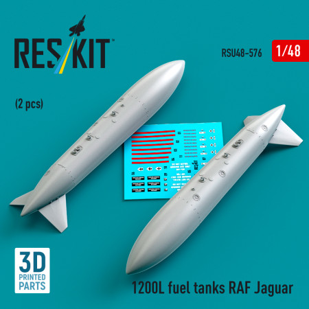 1200 L fuel tanks RAF Jaguar (2 pcs) (3D Printed) (1/48) Shop 1200 L fuel tanks RAF Jaguar (2 pcs) (3D Printed) (1/48) Scale Plastic Models Kits. Accessories and Resin Parts. Reskit online Store