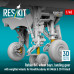 Rafale B/C wheel bays, landing gear with weighted wheels for Revell/Academy kit (3D Printed) (1/48) Shop Rafale B/C wheel bays, landing gear with weighted wheels for Revell/Academy kit (3D Printed) (1/48) Scale Plastic Models Kits. Accessories and Resin Parts. Reskit online Store