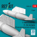 F-104G/J/S, CF-104, TF-104 Starfighter 283-gal underwing fuel tanks with pylons (2 pcs) (3D Printed) (1/48) Shop F-104G/J/S, CF-104, TF-104 Starfighter 283-gal underwing fuel tanks with pylons (2 pcs) (3D Printed) (1/48) Scale Plastic Models Kits. Accessories and Resin Parts. Reskit online Store