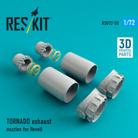 Shop TORNADO exhaust nozzles for Revell kit (3D Printed) (1/72) Scale Plastic Models Kits. Accessories and Resin Parts. Reskit online Store