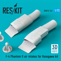 F-4 "Phantom II" air intakes for Hasegawa kit (3D Printed) (1/72) Shop F-4 "Phantom II" air intakes for Hasegawa kit (3D Printed) (1/72) Scale Plastic Models Kits. Accessories and Resin Parts. Reskit online Store