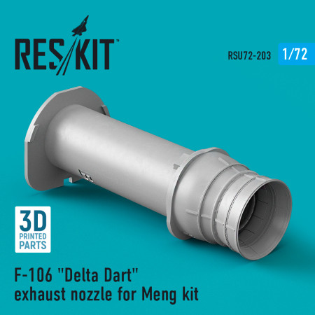 Shop F-106 "Delta Dart" exhaust nozzle for Meng kit (3D Printed) (1/72) Scale Plastic Models Kits. Accessories and Resin Parts. Reskit online Store