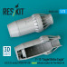 Shop F-15 "Eagle/Strike Eagle" (A,B,C,D,E early,J) F100-PW-220  closed exhaust nozzles for Fine Molds kit (3D Printed) (1/72) Scale Plastic Models Kits. Accessories and Resin Parts. Reskit online Store