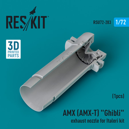 Shop AMX (AMX-T) "Ghibli" exhaust nozzle for Italeri kit (3D Printed) (1/72) Scale Plastic Models Kits. Accessories and Resin Parts. Reskit online Store