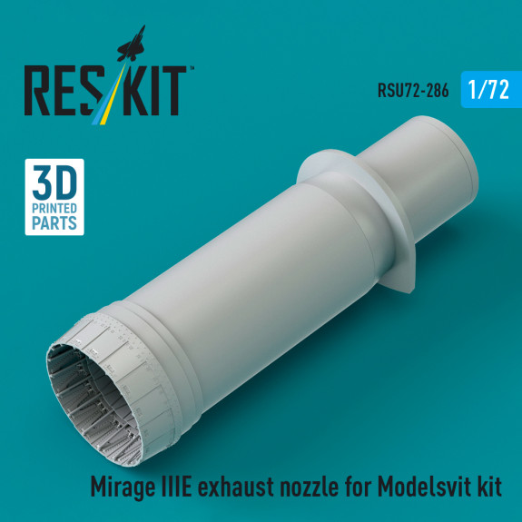 Mirage IIIE exhaust nozzle for Modelsvit kit (3D Printed) (1/72) Shop Mirage IIIE exhaust nozzle for Modelsvit kit (3D Printed) (1/72) Scale Plastic Models Kits. Accessories and Resin Parts. Reskit online Store