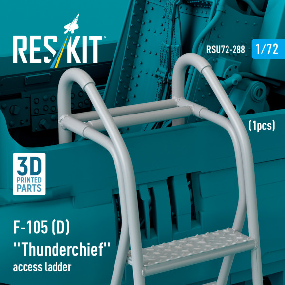 Shop F-105D "Thunderchief" access ladder (1 pcs) (3D Printed) (1/72) Scale Plastic Models Kits. Accessories and Resin Parts. Reskit online Store