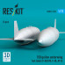 Shop 150 gallon underwing fuel tanks (F-5E/F/N, F-20, AT-3) (2 pcs) (3D Printed) (1/72) Scale Plastic Models Kits. Accessories and Resin Parts. Reskit online Store