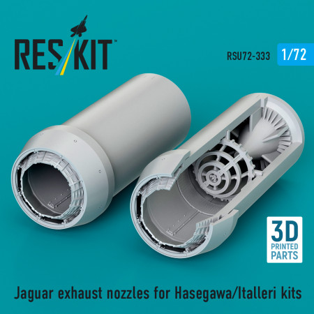 Shop Jaguar exhaust nozzles for Hasegawa/Italleri kits (3D Printed) (1/72) Scale Plastic Models Kits. Accessories and Resin Parts. Reskit online Store