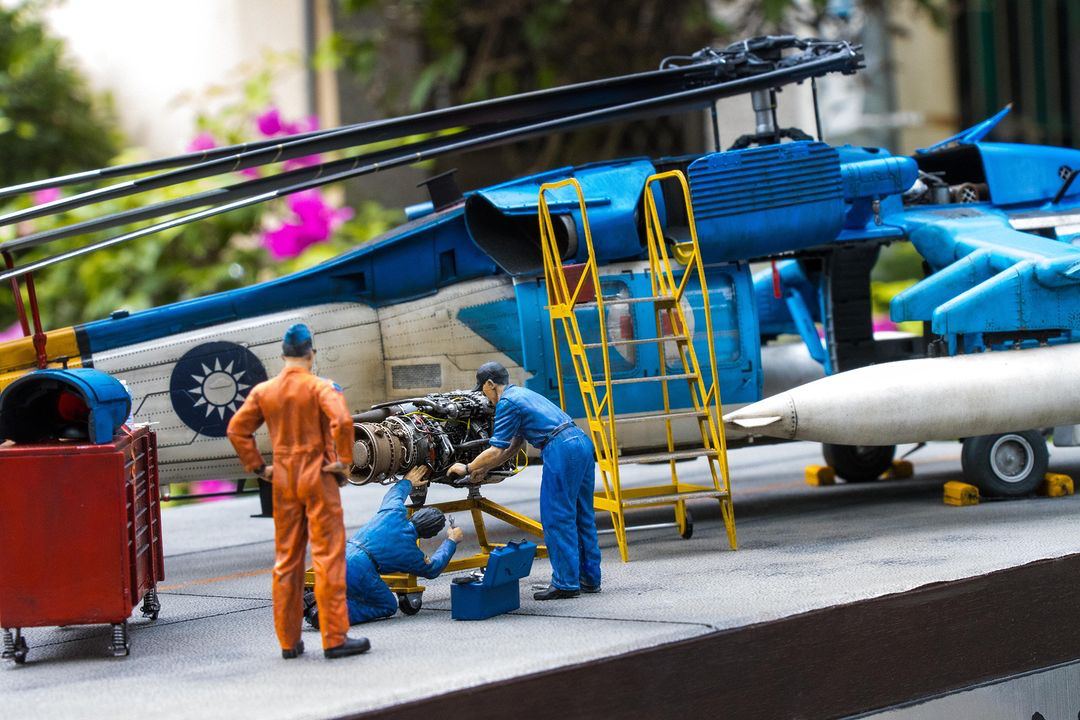 ROCAF AIR RESCUE SQ S-70C-6 / FUN CLUB