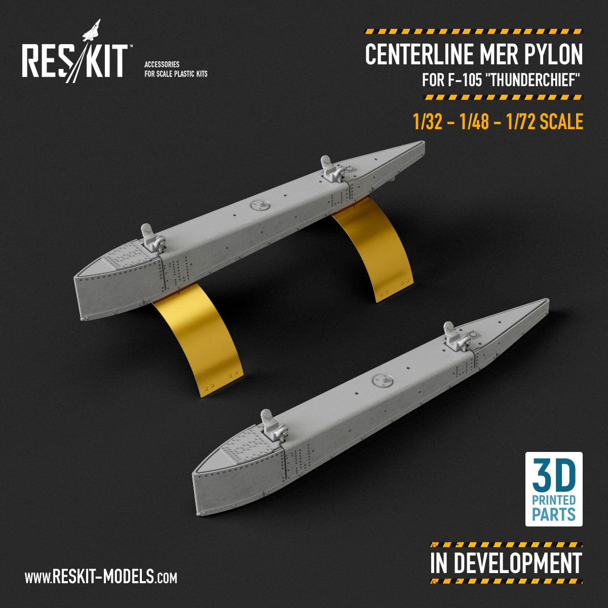 In Development: F-105 "Thunderchief" Pylons (3D Printing)