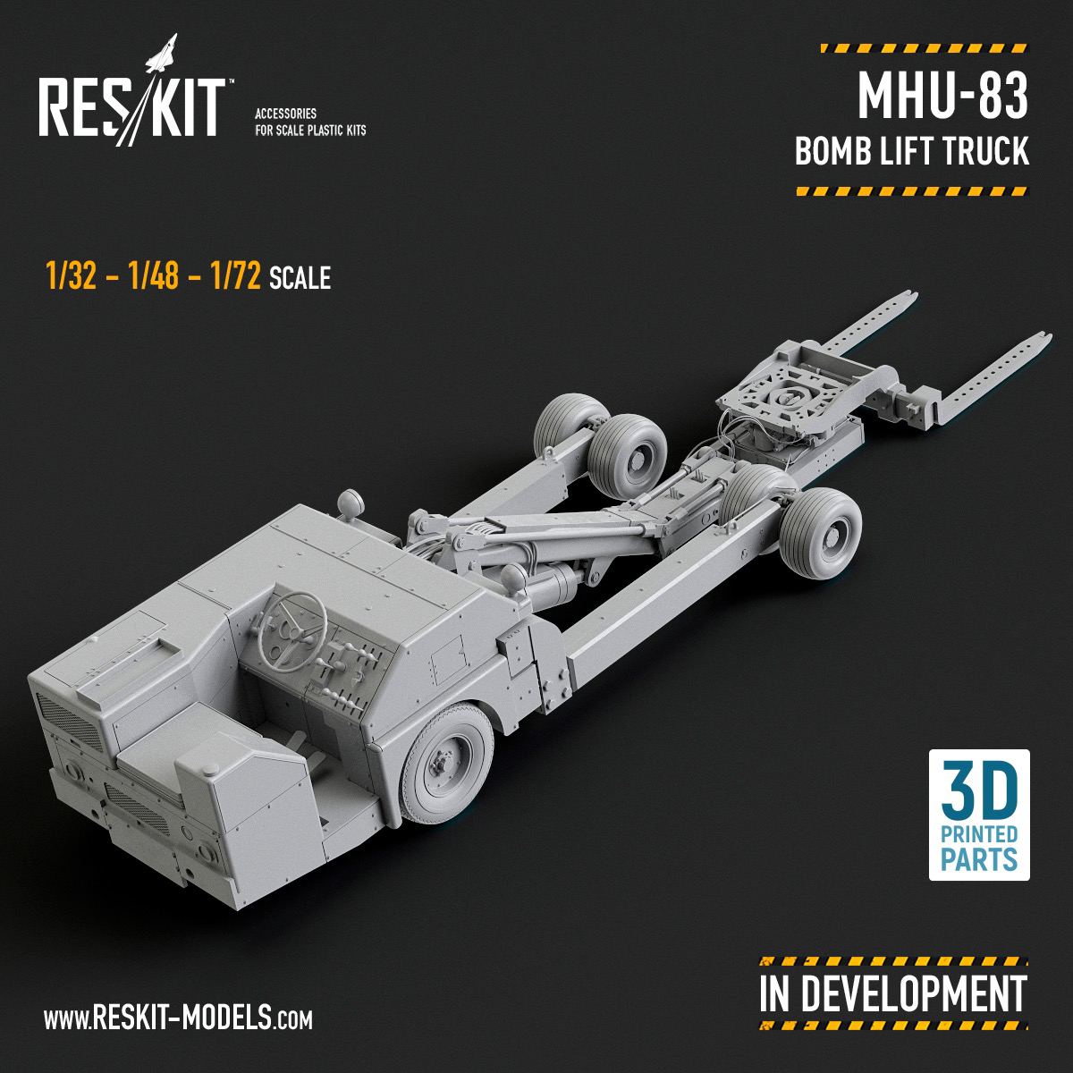 MHU83 Aircraft Aerial Munitions Lift Trucks