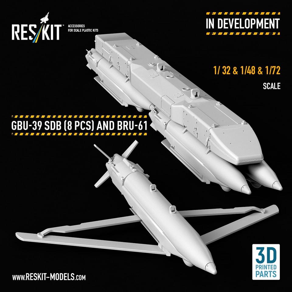 Upcoming release of the GBU-39 SDB (8 pcs) and BRU-61 rack set!
