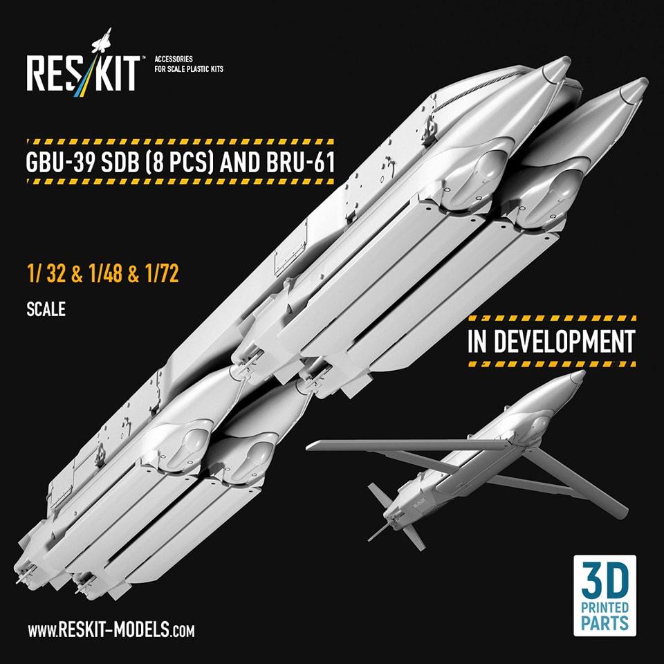 Upcoming release of the GBU-39 SDB (8 pcs) and BRU-61 rack set!