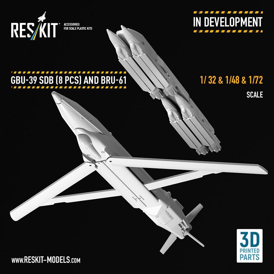 Upcoming release of the GBU-39 SDB (8 pcs) and BRU-61 rack set!