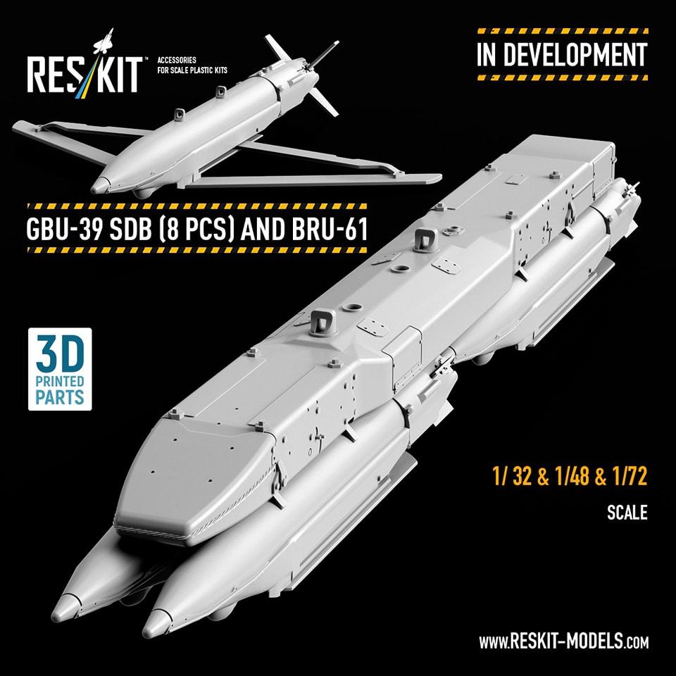 Upcoming release of the GBU-39 SDB (8 pcs) and BRU-61 rack set!