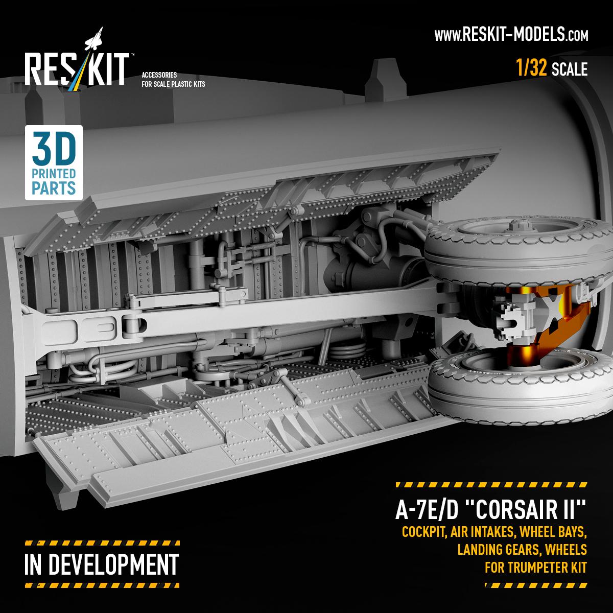 Upgrade set for the 1/32 A-7E/D "Corsair II"