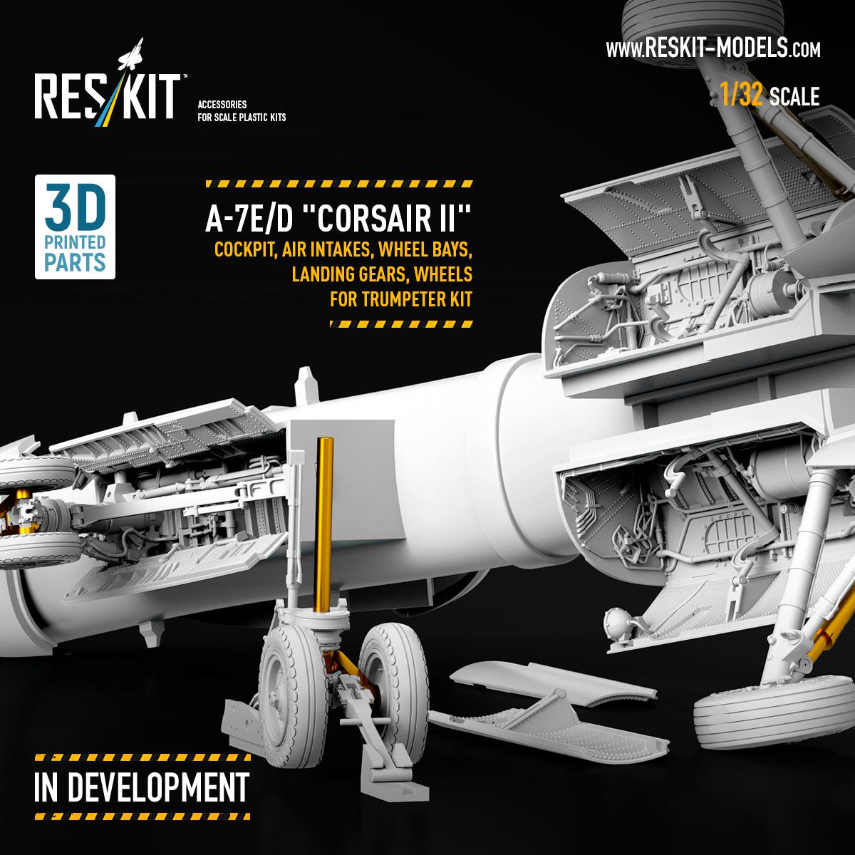Upgrade set for the 1/32 A-7E/D "Corsair II"