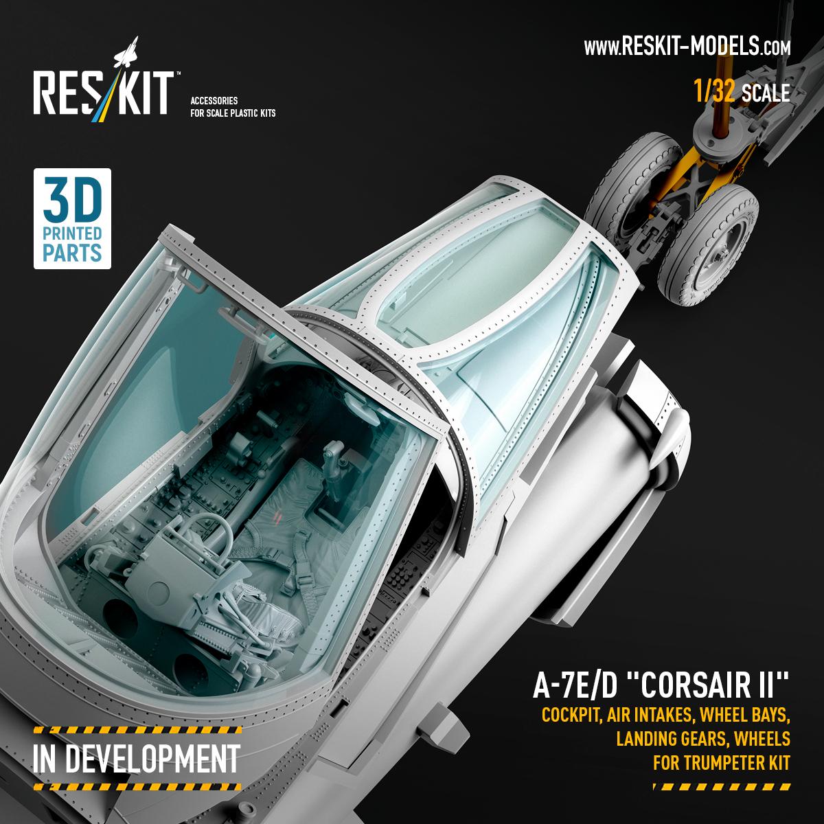 Upgrade set for the 1/32 A-7E/D "Corsair II"