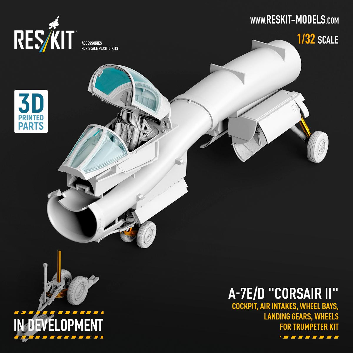 Upgrade set for the 1/32 A-7E/D "Corsair II"