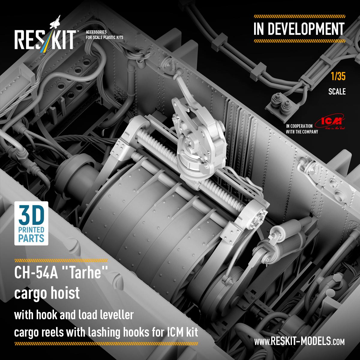 CH-54A “Tarhe” Cargo Hoist in 1/35 scale