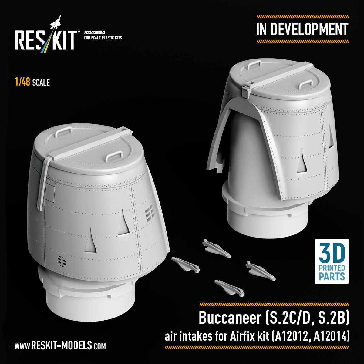 New air intakes for the Buccaneer (S.2C/D, S.2B) are currently in development!