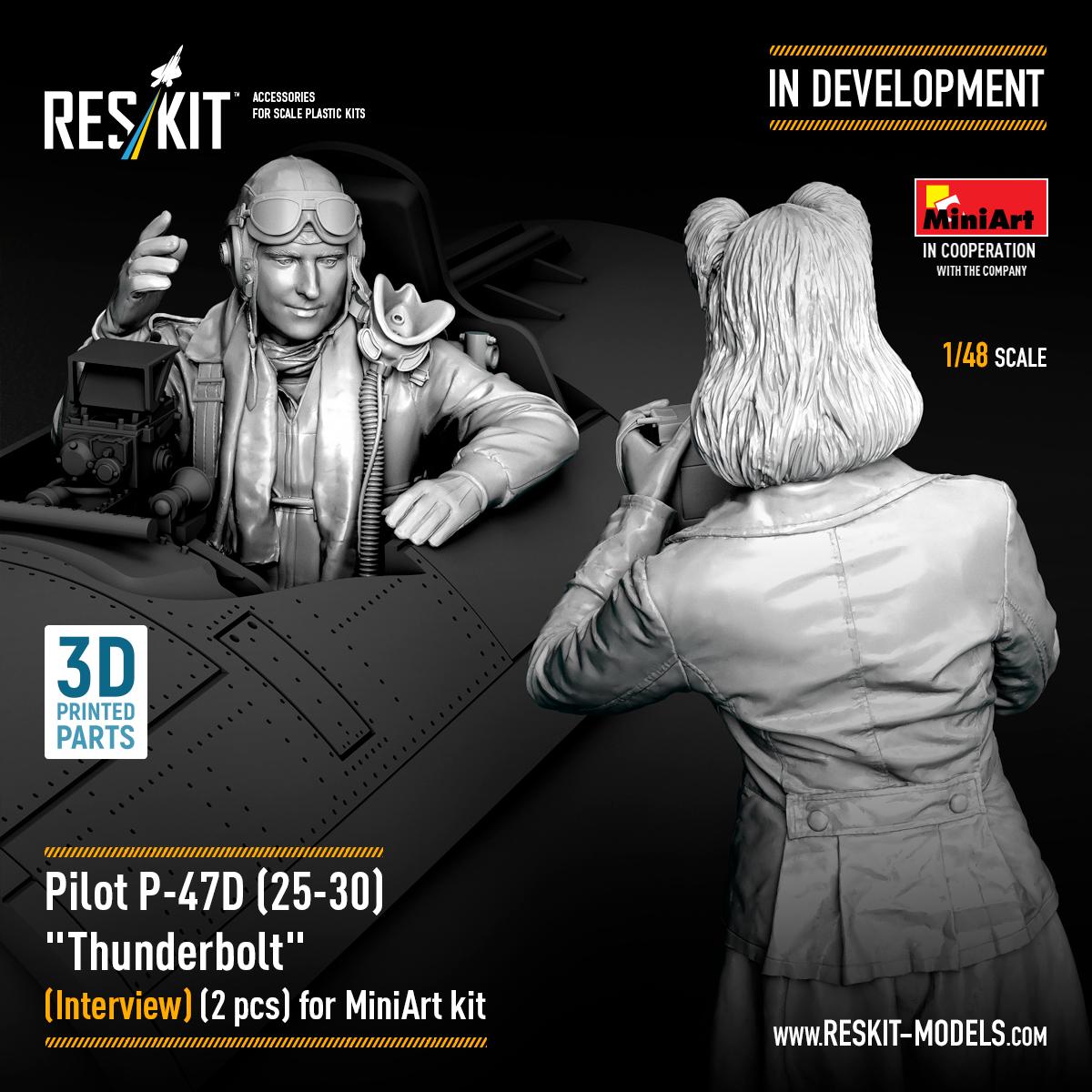 Attention P-47 fans and diorama builders — we’re excited to announce a brand-new set currently in development at ResKit!
