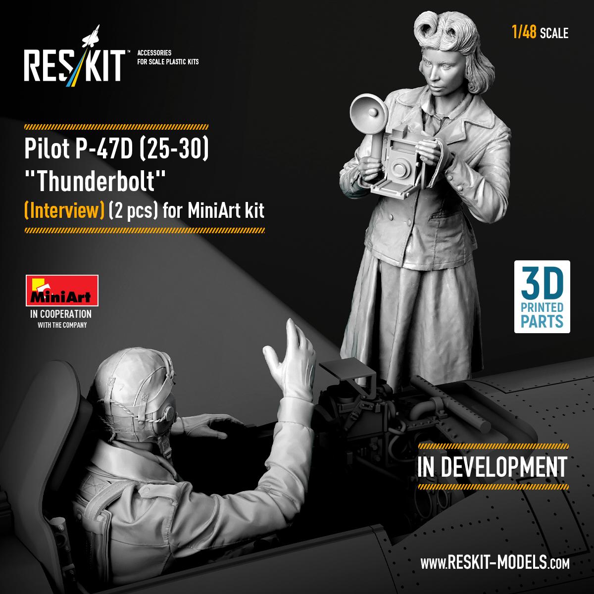 Attention P-47 fans and diorama builders — we’re excited to announce a brand-new set currently in development at ResKit!