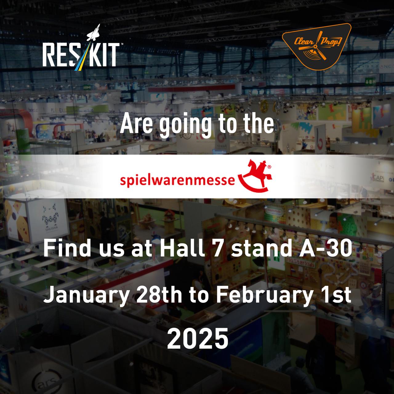 ResKit go to Spielwarenmesse 2025! 