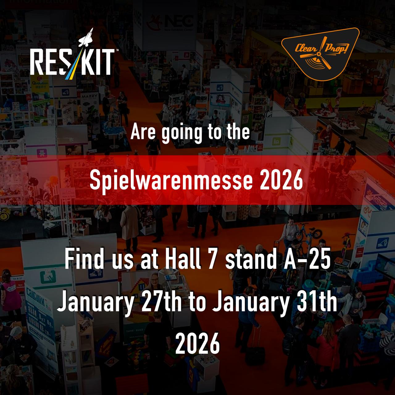 ResKit is thrilled to be heading to Spielwarenmesse 2026