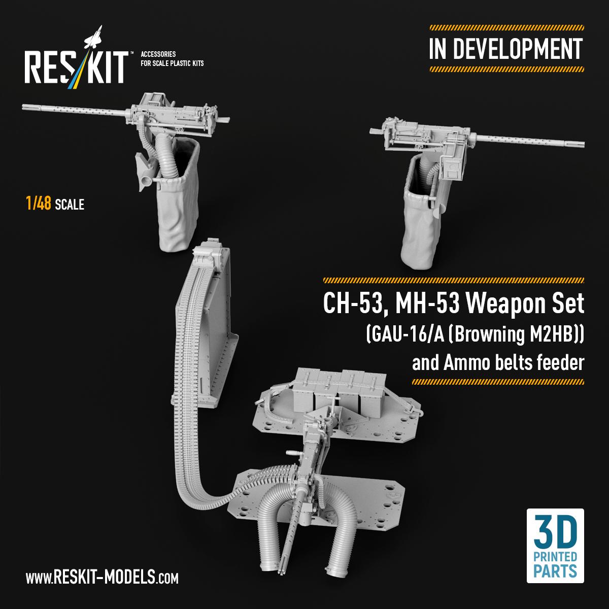 CH-53 / MH-53 Weapon Set (GAU‑12/GAU‑16 Browning M2HB)