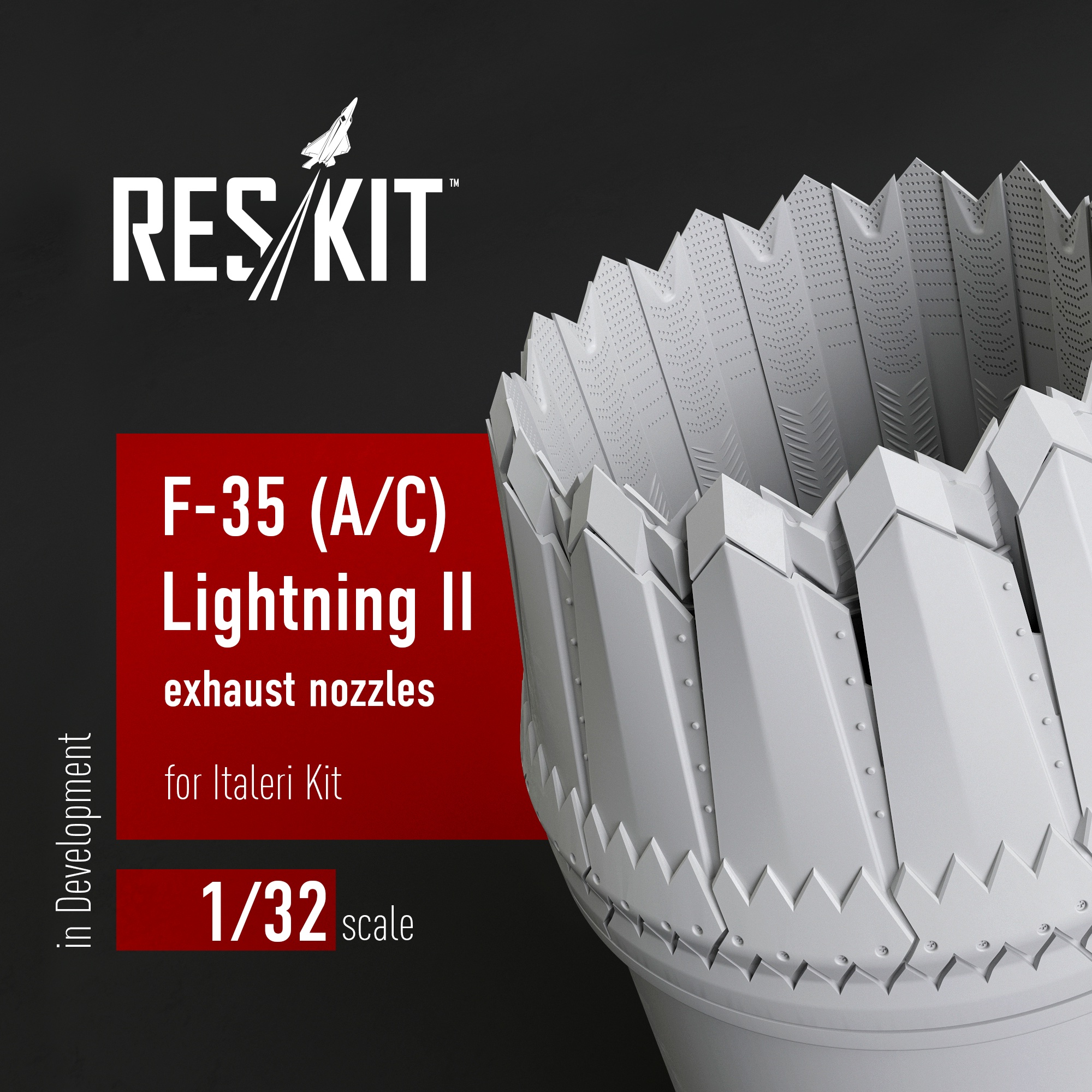 F-35 (A/С) Lightning II exhaust nozzles - Soon!
