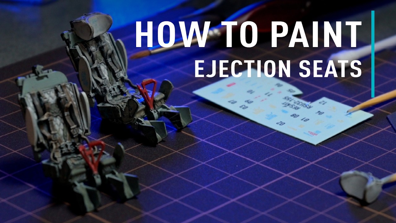 Видео Ejection seat KM-1M for MiG-21, MiG-23, MiG-25, MiG-27 (1 pcs) (3D Printed) (1/32)